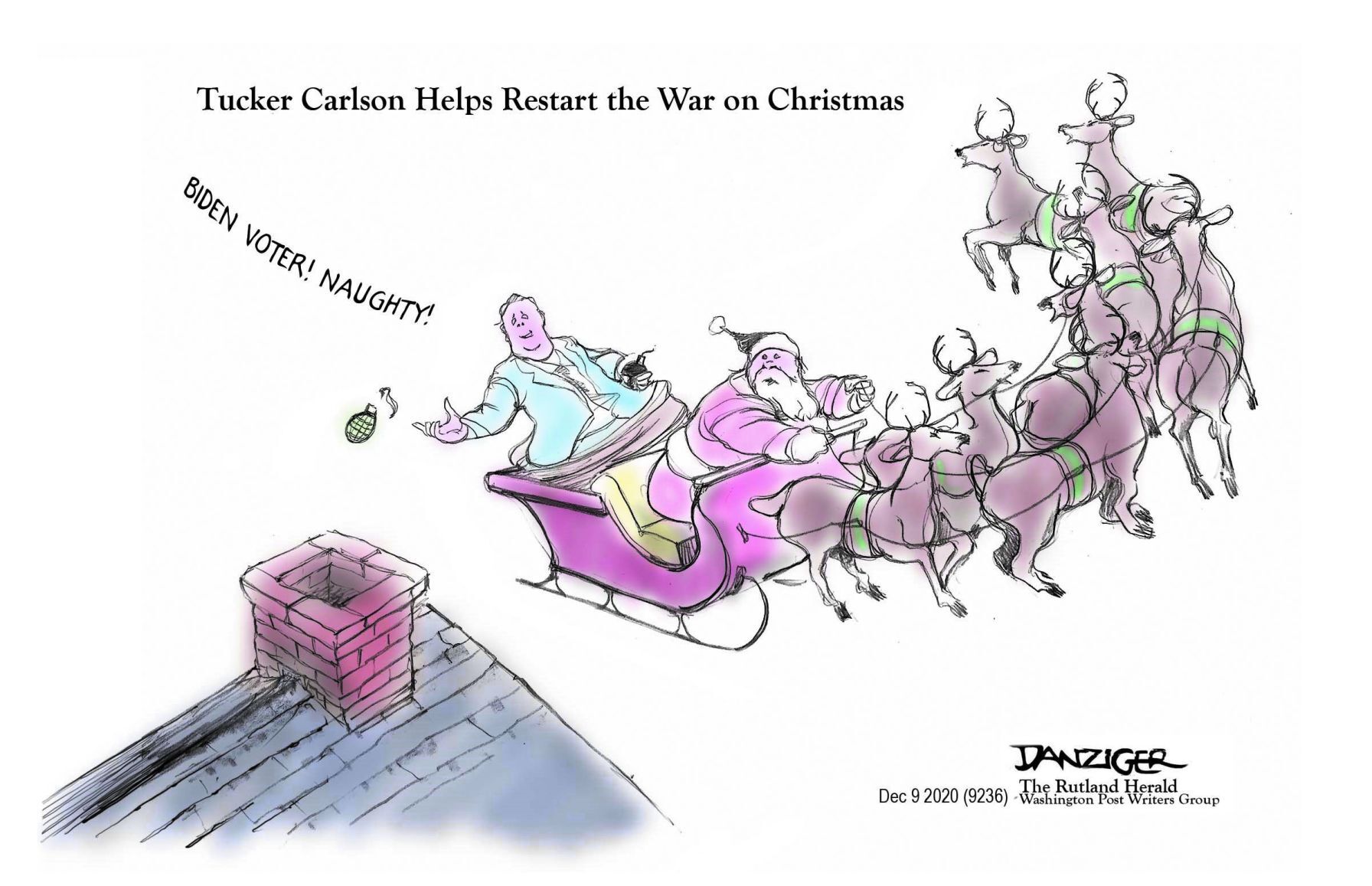Jeff Danziger cartoon